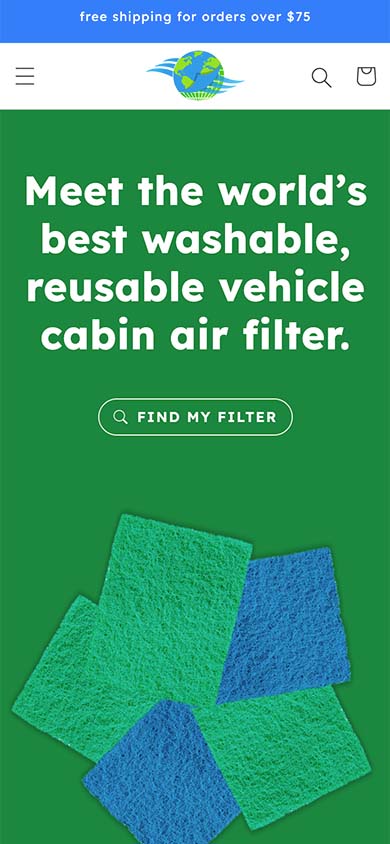 Smart Parts Washable, Reusable homepage